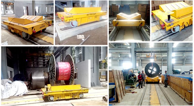 石料粗碎鄂式破碎機 滑觸線搬運車現場